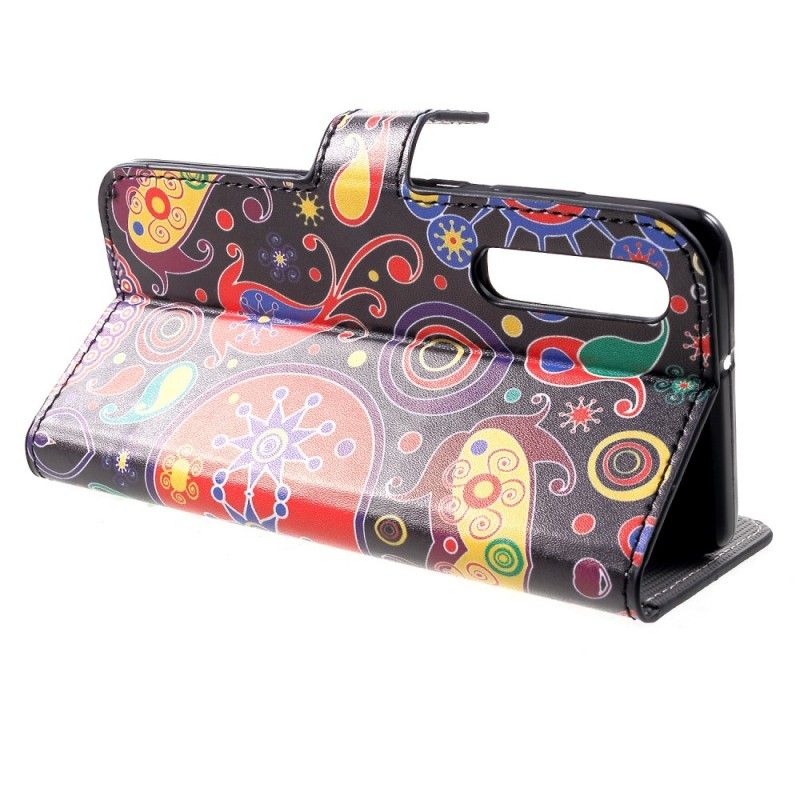 Folio Deksel for Huawei P30 Galakse Design
