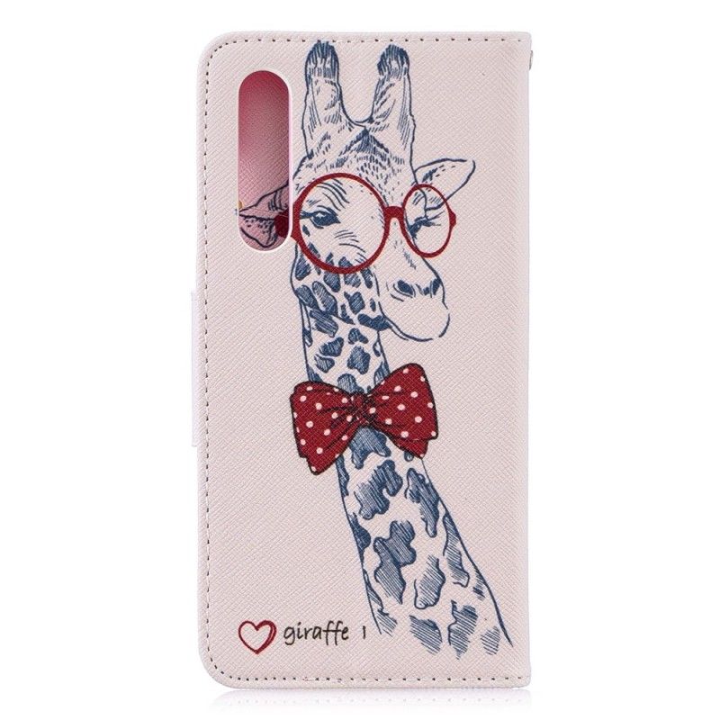 Folio Deksel Huawei P30 Nerdegiraff Anti-fall