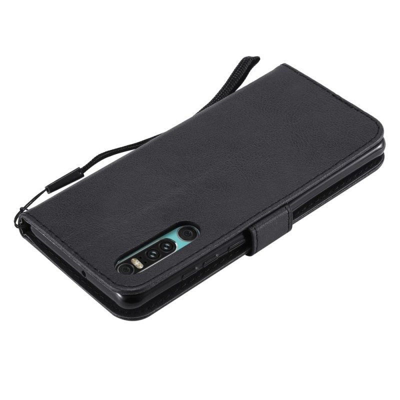 Folio Deksel Huawei P30 Skinneffekt Med Tanga
