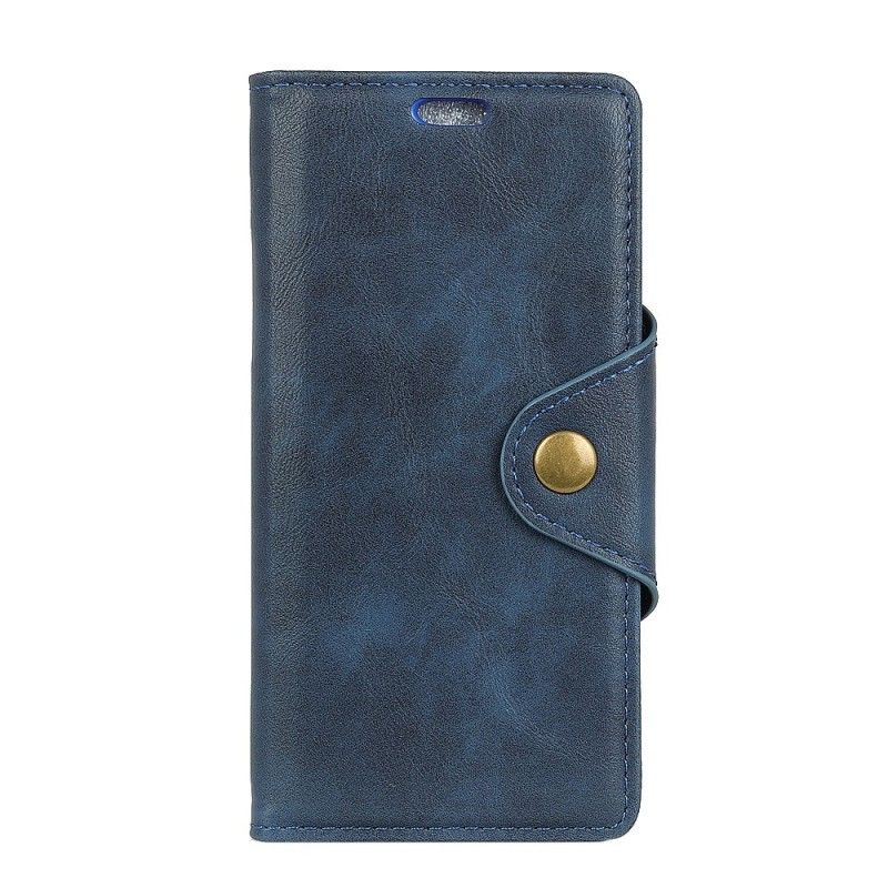 Folio Deksel Huawei P30 Vintage Kunstlær-Knapp