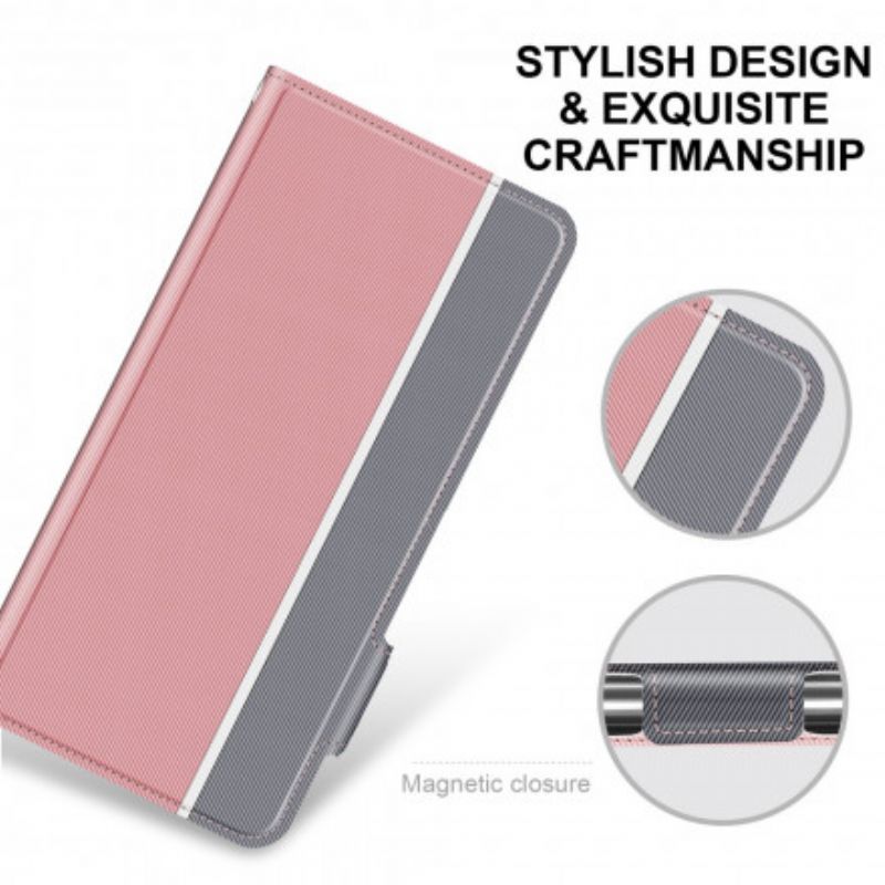 Folio Deksel Sony Xperia 10 Iii Bicolor Baiyu-serien