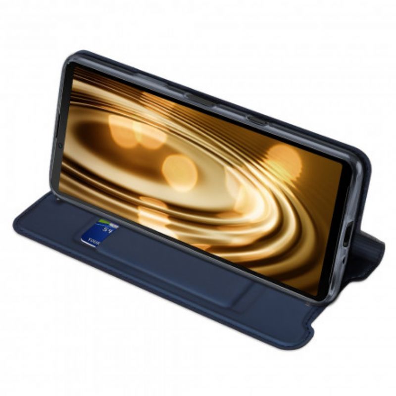 Folio Deksel Sony Xperia 10 Iii Skin Pro Dux Ducis Beskyttelse Deksel