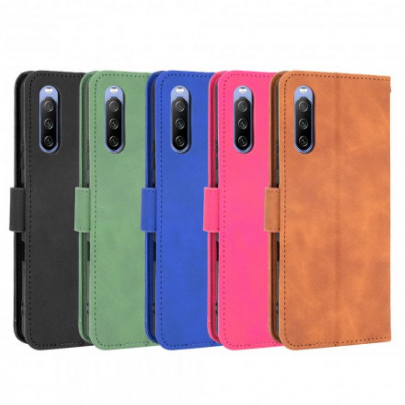 Folio Deksel Sony Xperia 10 Iii Skin-touch Beskyttelse Deksel