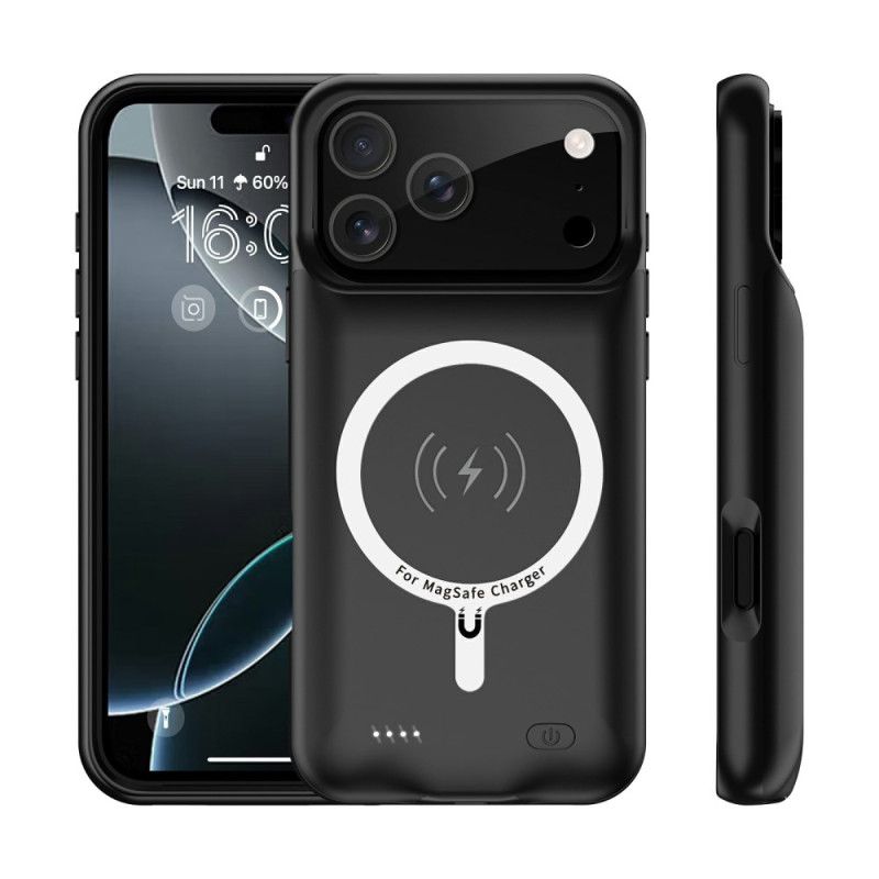 6000mah Powerbank-deksel For iPhone 17 Pro Max Med Magsafe