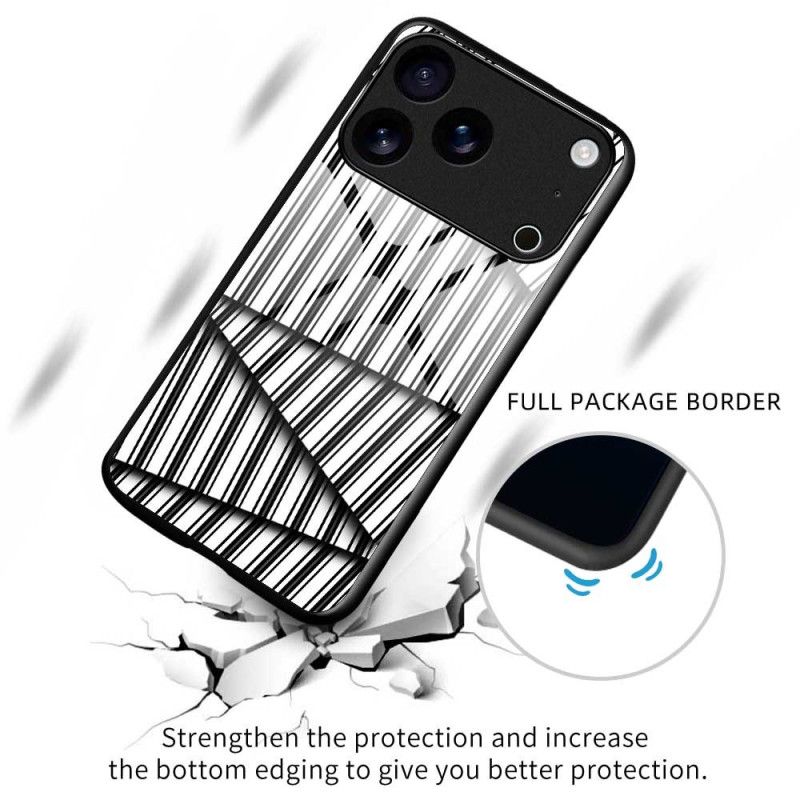 Deksel iPhone 17 Pro Max Herdet Glass Ripebestandig Beskyttelse Deksel