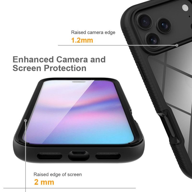 Deksel iPhone 17 Pro Max Hybrid Støtfanger