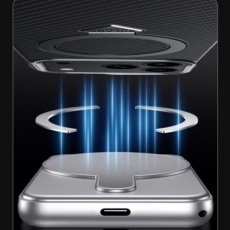 Deksel iPhone 17 Pro Max Magsafe Karbonfiberringfeste