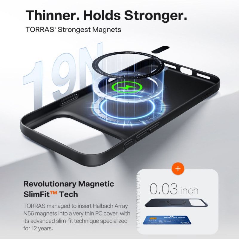 Deksel iPhone 17 Pro Max Magsafe Premium-kompatibel