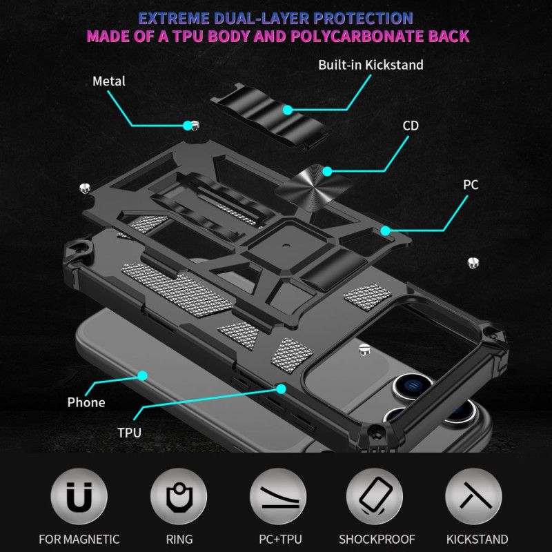 Deksel iPhone 17 Pro Max Militær Design