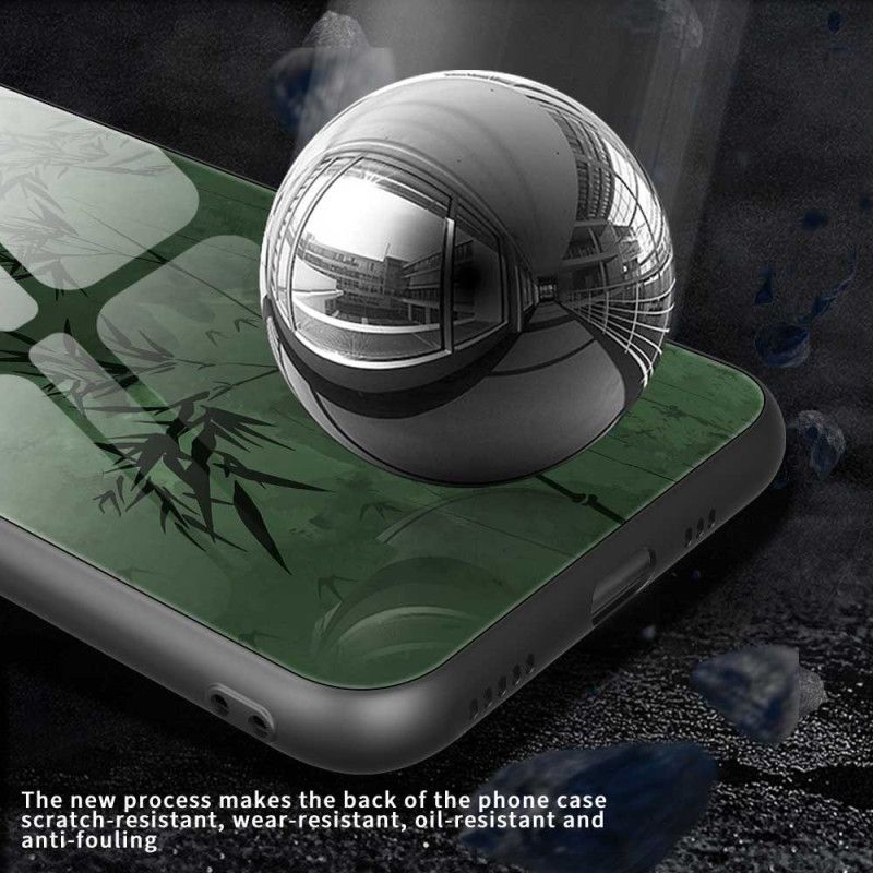 Deksel iPhone 17 Pro Max Mobildeksel Blomsterblekk I Herdet Glass