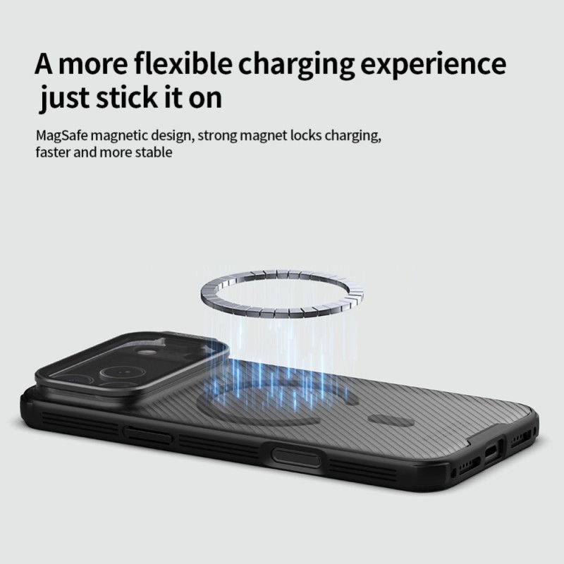 Deksel iPhone 17 Pro Max Nillkin Magnetisk Camshield-støtte