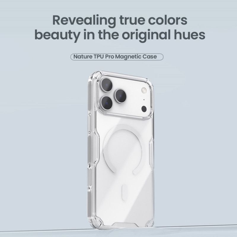 Deksel iPhone 17 Pro Max Nillkin Nature Pro-serien Med Magsafe-kompatibel