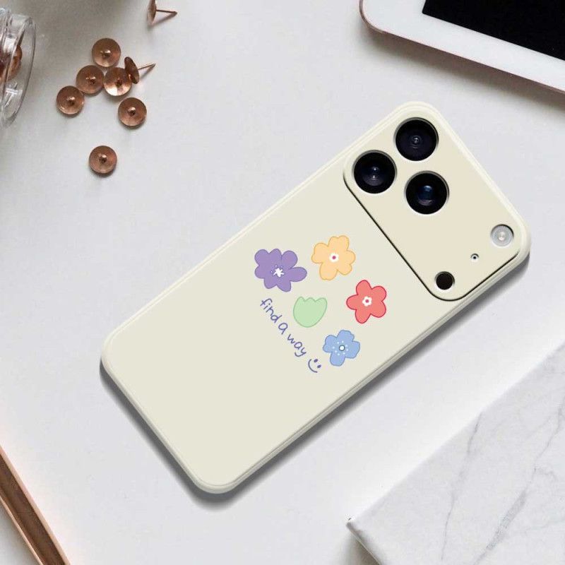 Deksel iPhone 17 Pro Max Små Blomster Beskyttelse Deksel