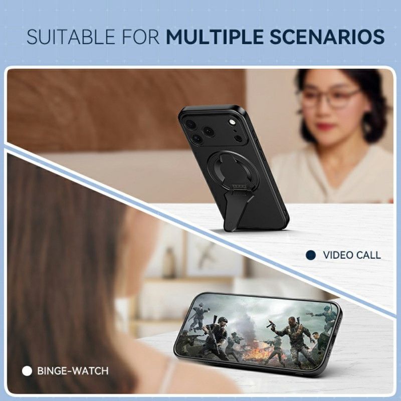 Deksel Til iPhone 17 Pro Max Magsafe Integrert Feste Med Metalleffekt