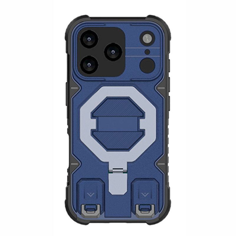 Deksel Til iPhone 17 Pro Max Magsafe-kompatibel Med Feste Og Håndleddsstropp