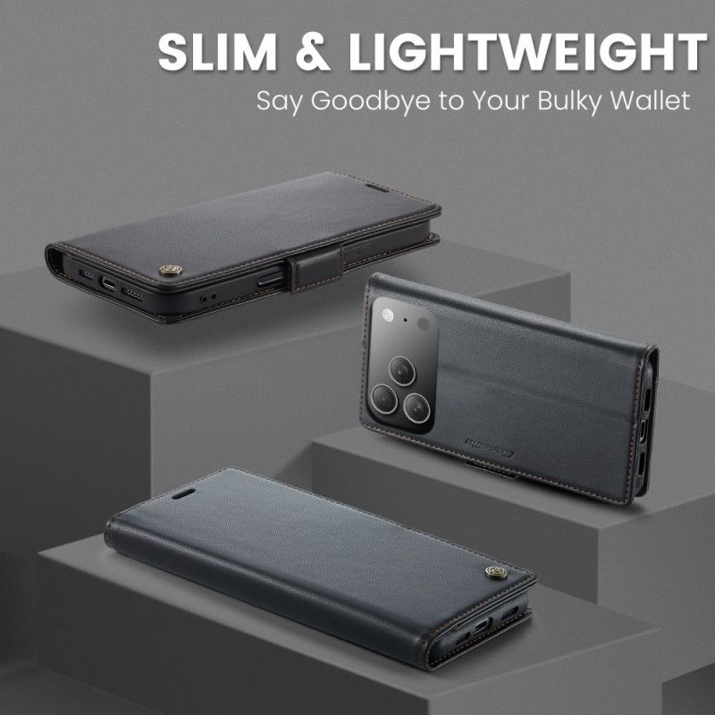 Folio Deksel iPhone 17 Pro Max Caseme Beskyttelse Deksel