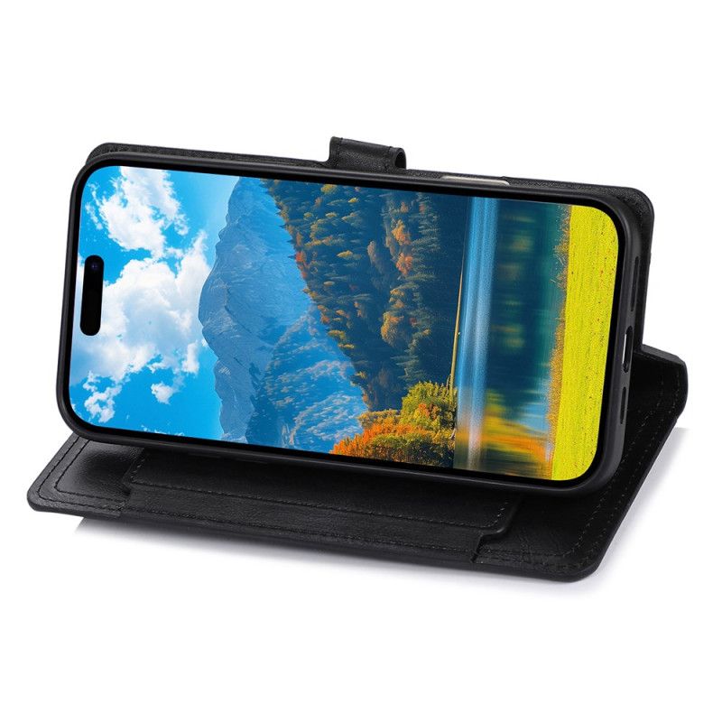 Folio Deksel iPhone 17 Pro Max Glidelåslomme Beskyttelse Deksel