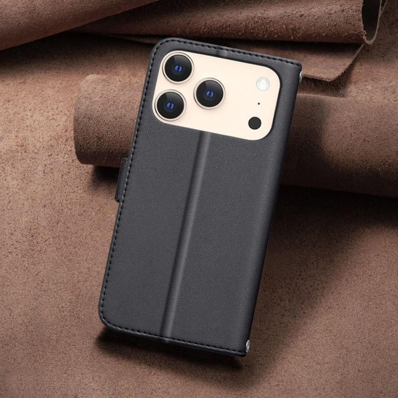 Folio Deksel iPhone 17 Pro Max Vattert Binfen-farge