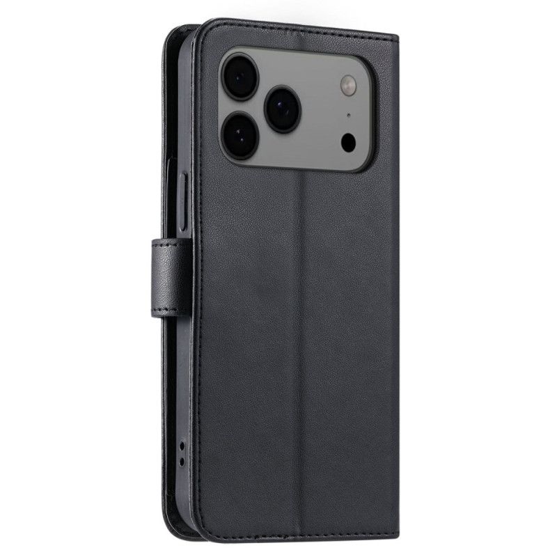 Folio Deksel iPhone 17 Pro Max Vattert Med Snor Og Skulderstropp Beskyttelse Deksel