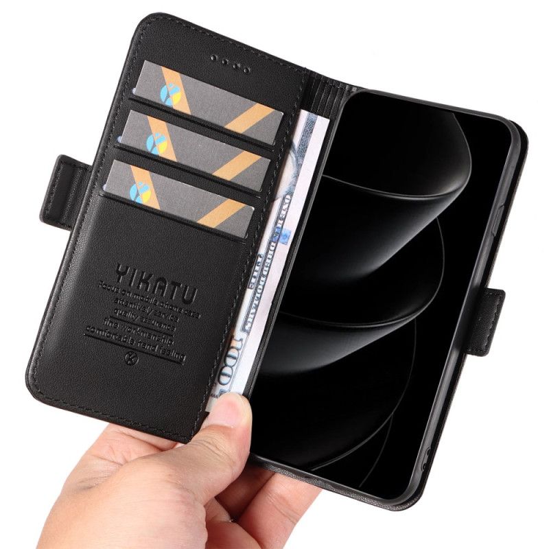 Folio Deksel iPhone 17 Pro Max Vintage Yikatu Beskyttelse Deksel