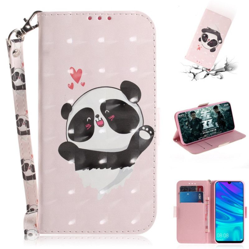 Folio Deksel Huawei P Smart 2019 Pandakjærlighet Med Tanga