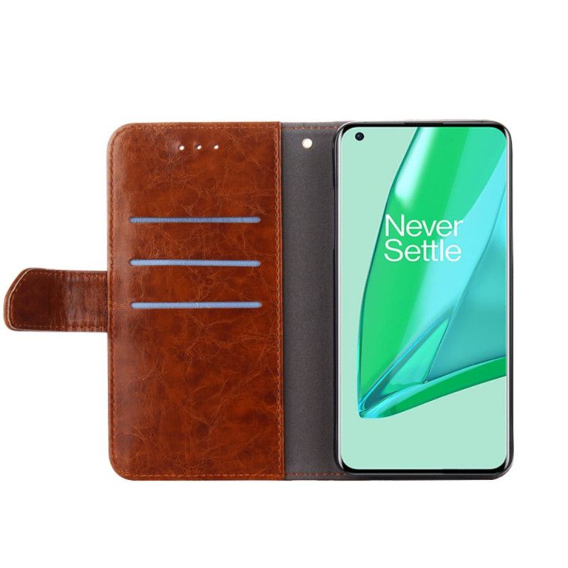 Folio Deksel Til Xiaomi Redmi Note 11 Pro / Note 11 Pro Plus Geometrisk Skinneffekt