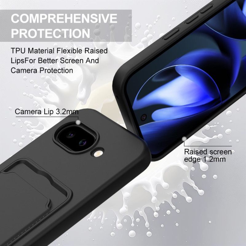 Deksel Google Pixel 10a Flytende Silikonkortholder