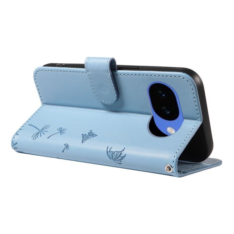 Folio Deksel Google Pixel 10a Løvetannmønster