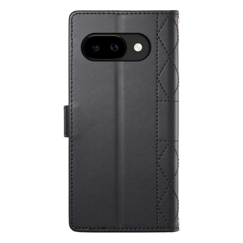 Folio Deksel Google Pixel 10a Vattert Lommebok Med Stropper