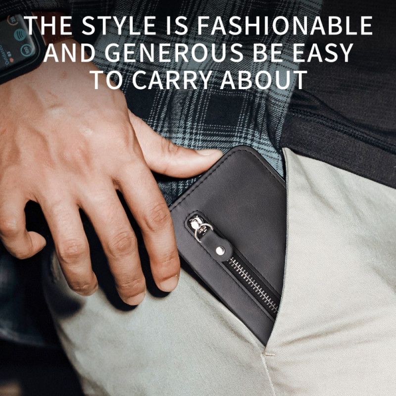 Folio Deksel Til Google Pixel 10a Glidelåslomme