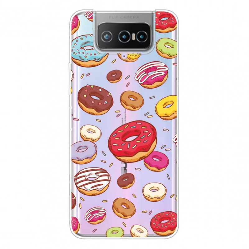 Deksel Asus Zenfone 7 / 7 Pro Kjærlighetsdoughnuts