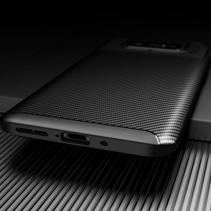 Deksel Asus Zenfone 7 / 7 Pro Svart Fleksibel Karbonfiber
