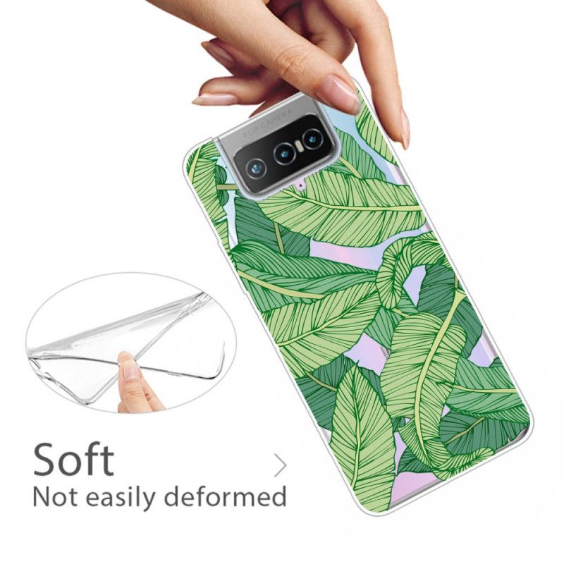 Deksel for Asus Zenfone 7 / 7 Pro Løvverk