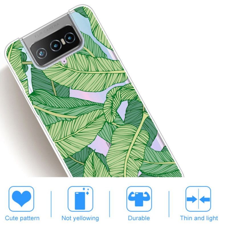 Deksel for Asus Zenfone 7 / 7 Pro Løvverk
