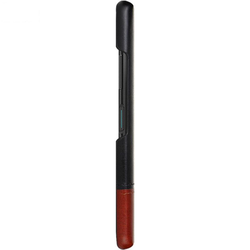 Deksel for Asus Zenfone 7 / 7 Pro Svart imak Ruiyi Serie Skinneffekt