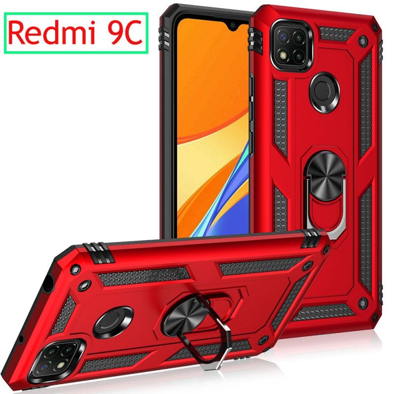 Deksel Xiaomi Redmi 9C Svart Premium Ring