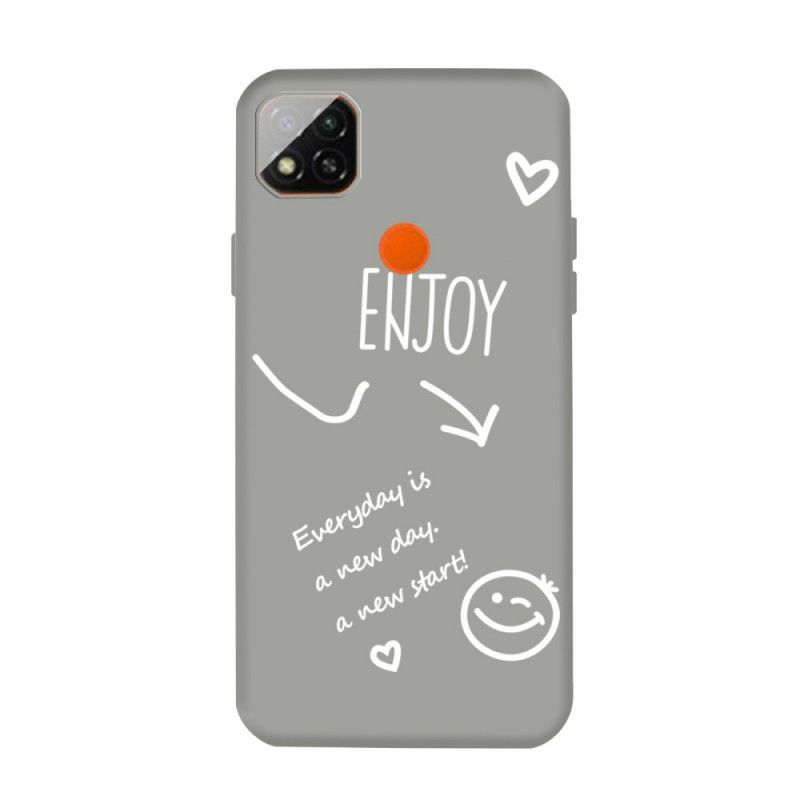Deksel Xiaomi Redmi 9C Svart Silikon Nytelse