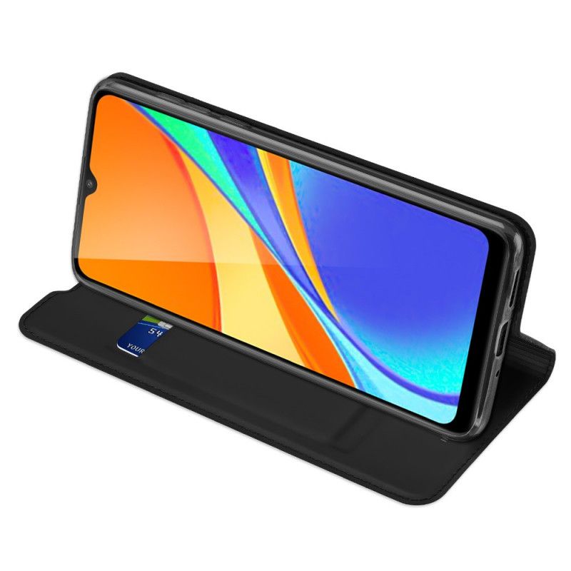 Folio Deksel Xiaomi Redmi 9C Svart Dux Ducis Pro Series Hud