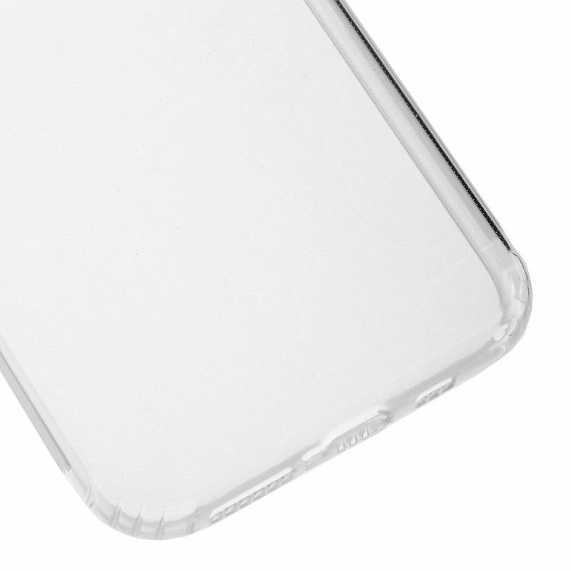 Deksel iPhone 11 Pro Max Gjennomsiktig Glidende Silikon
