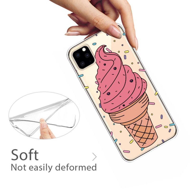 Deksel iPhone 11 Pro Max Mobildeksel Iskrem