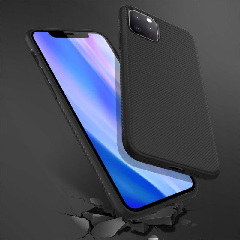 Deksel iPhone 11 Pro Max Svart Jazzserie Twill