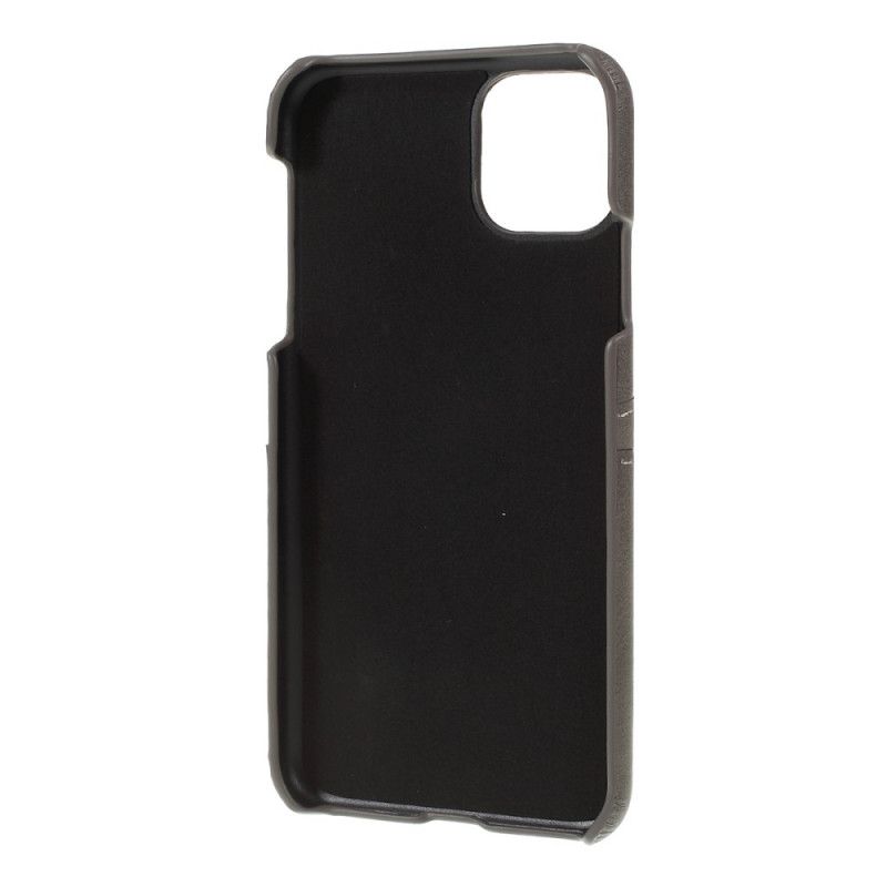 Deksel iPhone 11 Pro Max Svart Kortholder