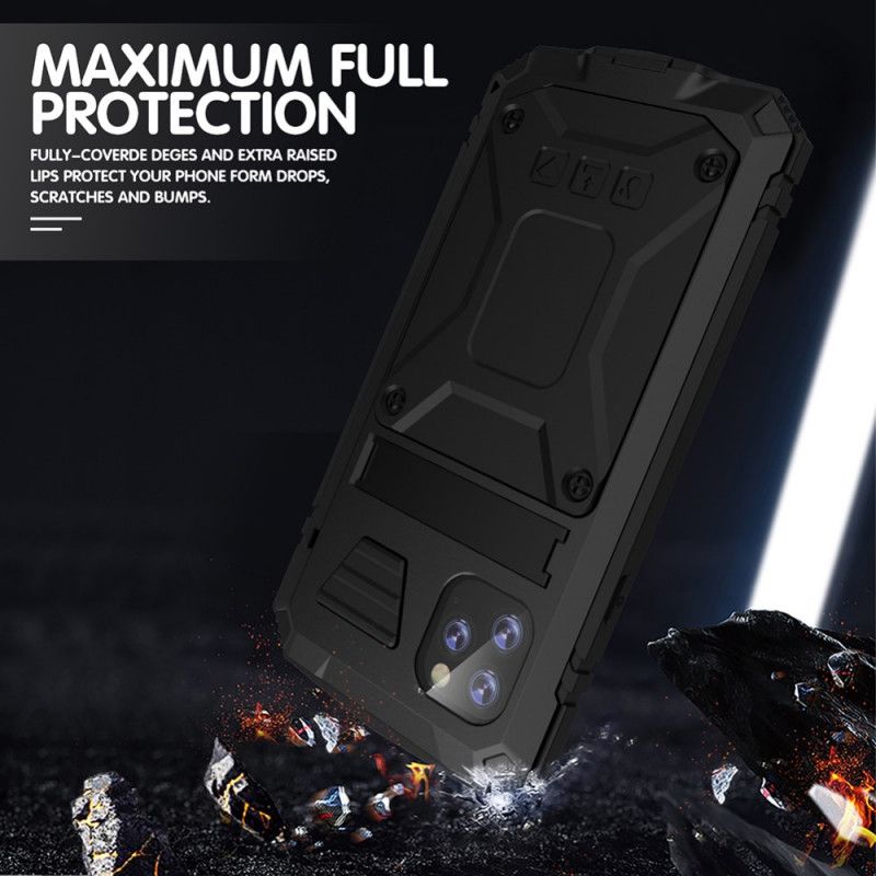 Deksel iPhone 11 Pro Max Svart Superbestandig Vanntett