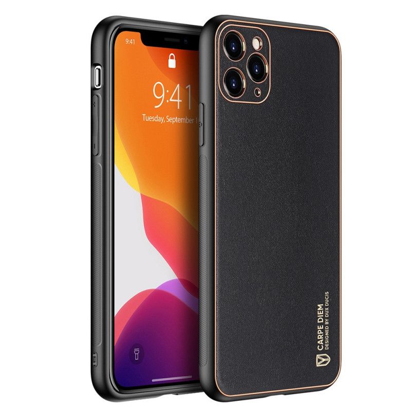 Deksel iPhone 11 Pro Max Svart Pro Yolo-Serien Dux Ducis