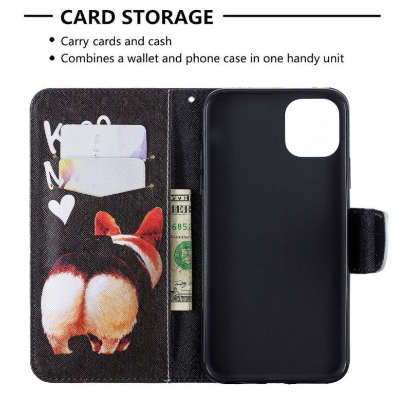Folio Deksel iPhone 11 Pro Max Kyss Meg I Rumpa