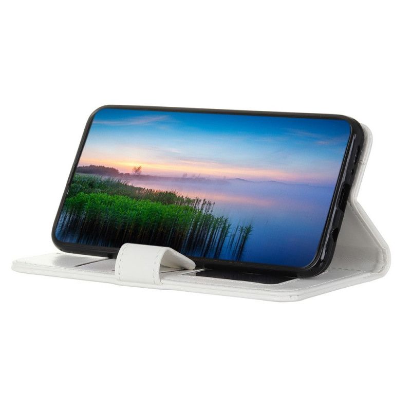 Folio Deksel iPhone 11 Pro Max Svart Trendy Skinneffekt