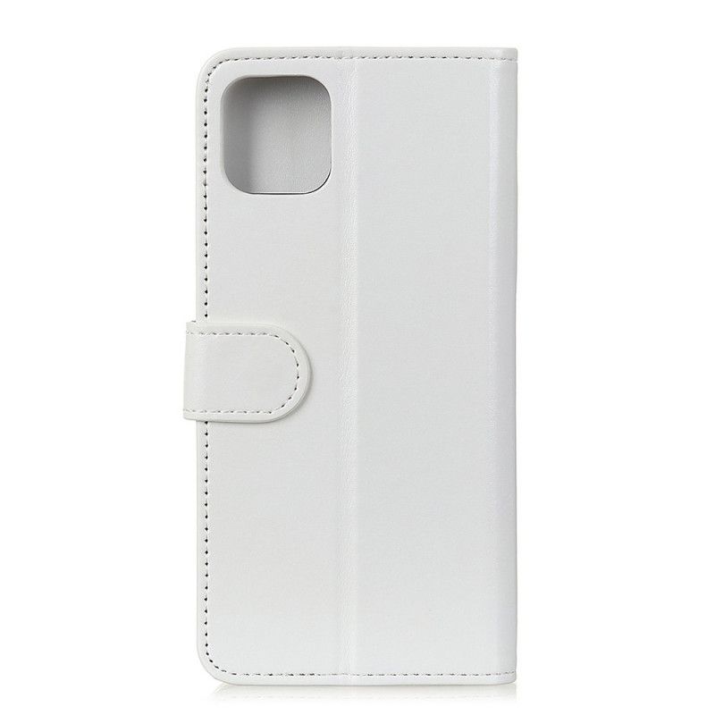 Folio Deksel iPhone 11 Pro Max Svart Trendy Skinneffekt