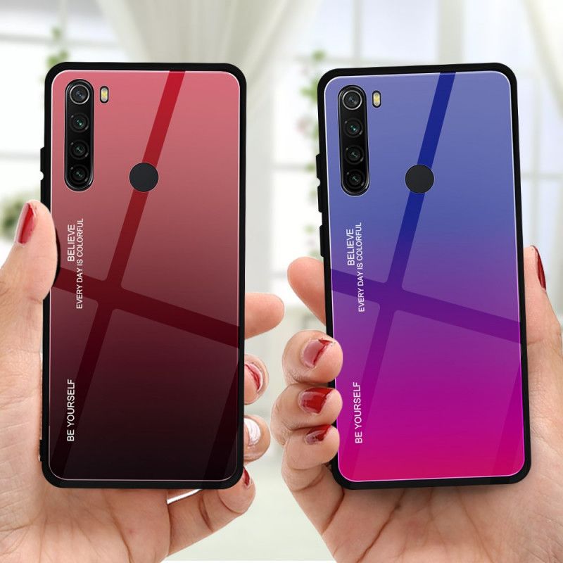 Deksel for Xiaomi Redmi Note 8 Rød Galvanisert Farge