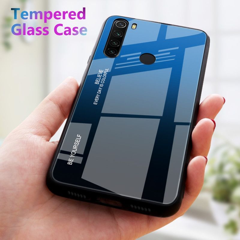 Deksel for Xiaomi Redmi Note 8 Rød Galvanisert Farge