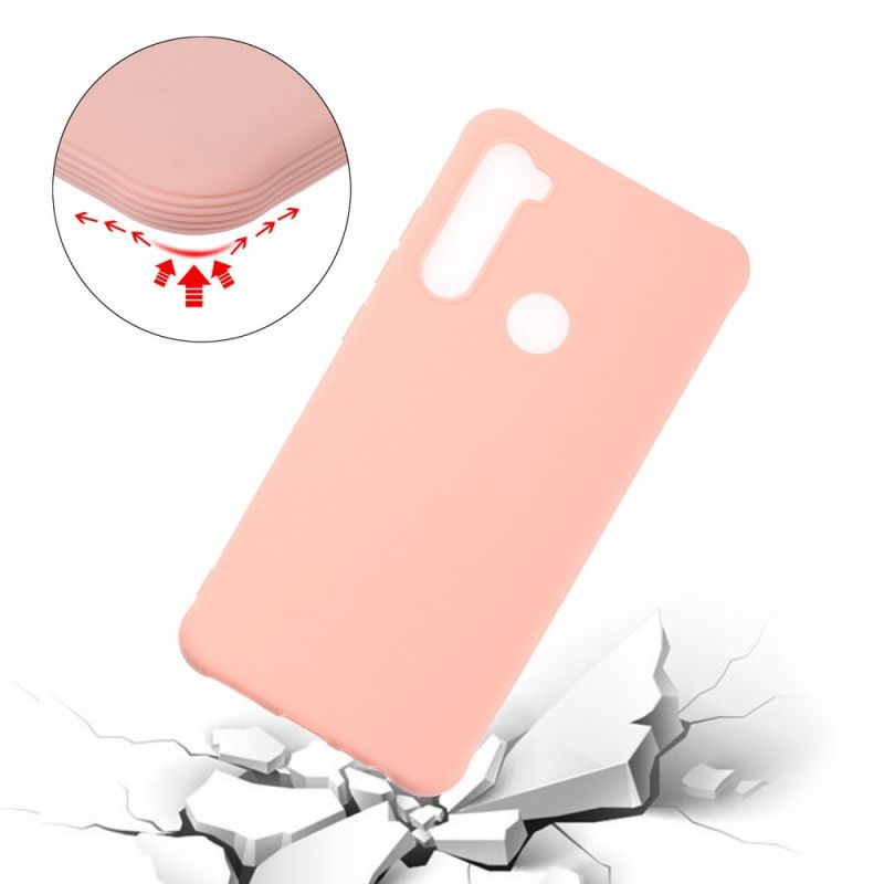 Deksel Xiaomi Redmi Note 8 Svart Bløt Myk Silikon Anti-fall